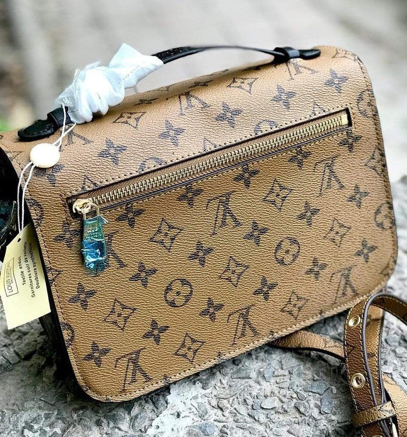 Louis Vuitton POCHETTE METIS Brown Monogram Sling Bag – Online First Copy