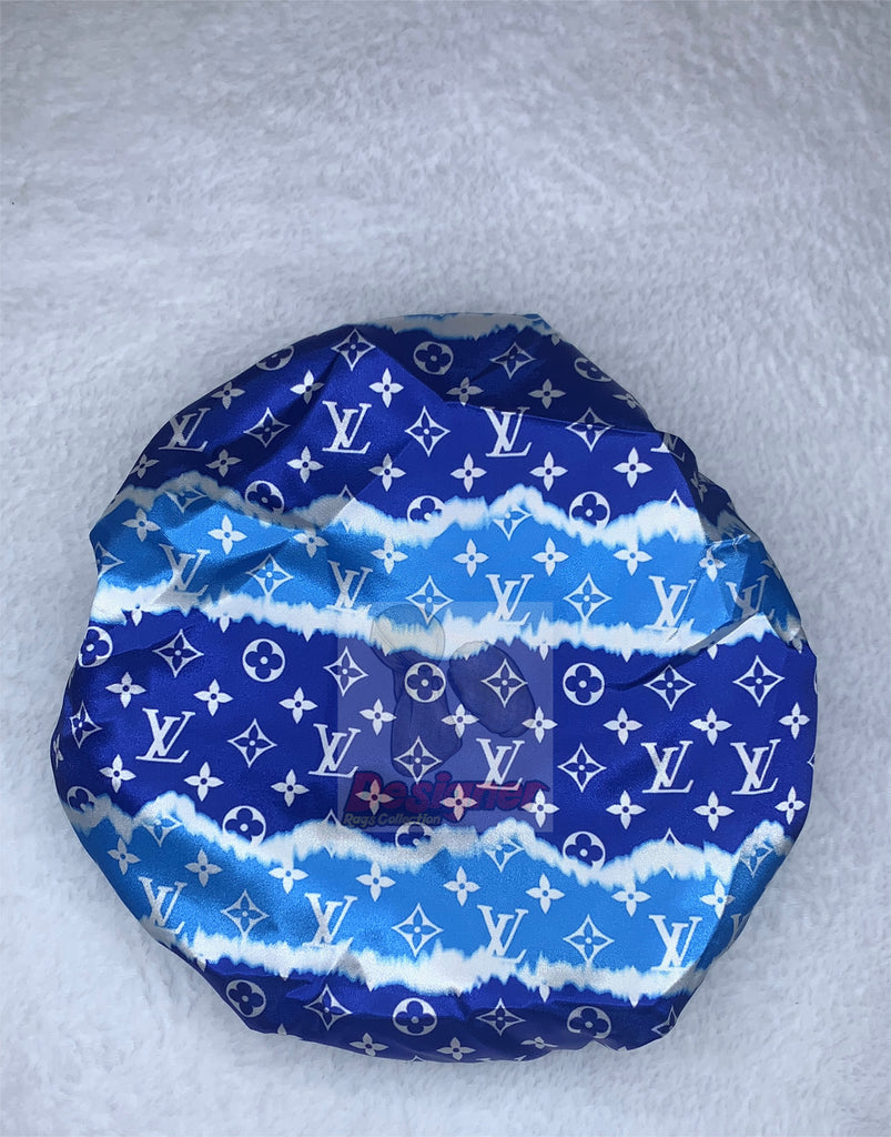 LV Brown Kids Bonnet  Designer Rags Collection