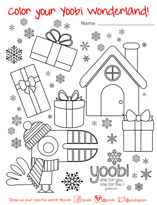 Winter Activity Sheets – Yoobi