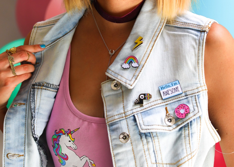 How to Flair Up Your Denim with Yoobi Pins and Patches