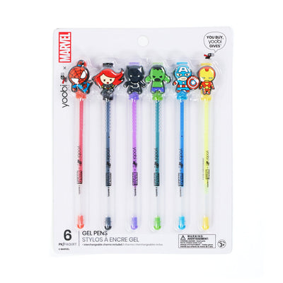 Yoobi Retractable Gel Pens, 18 Pack