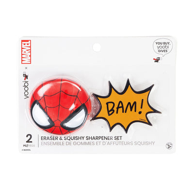 Yoobi x Marvel Spider-Man Bento Box and Ice Pack - 3 Compartment Lunch Box,  Dishwasher & Microwave Safe Food & Snack Container for Kids & Adults - BPA  & PVC Free, Leakproof 