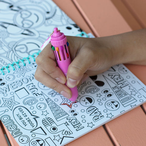 Get Creative With 10 Colors in 1 Pen