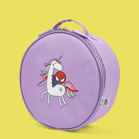 Floaty Spiderman Backpack and Unicorn Spiderman Lunch Bag Set – Yoobi