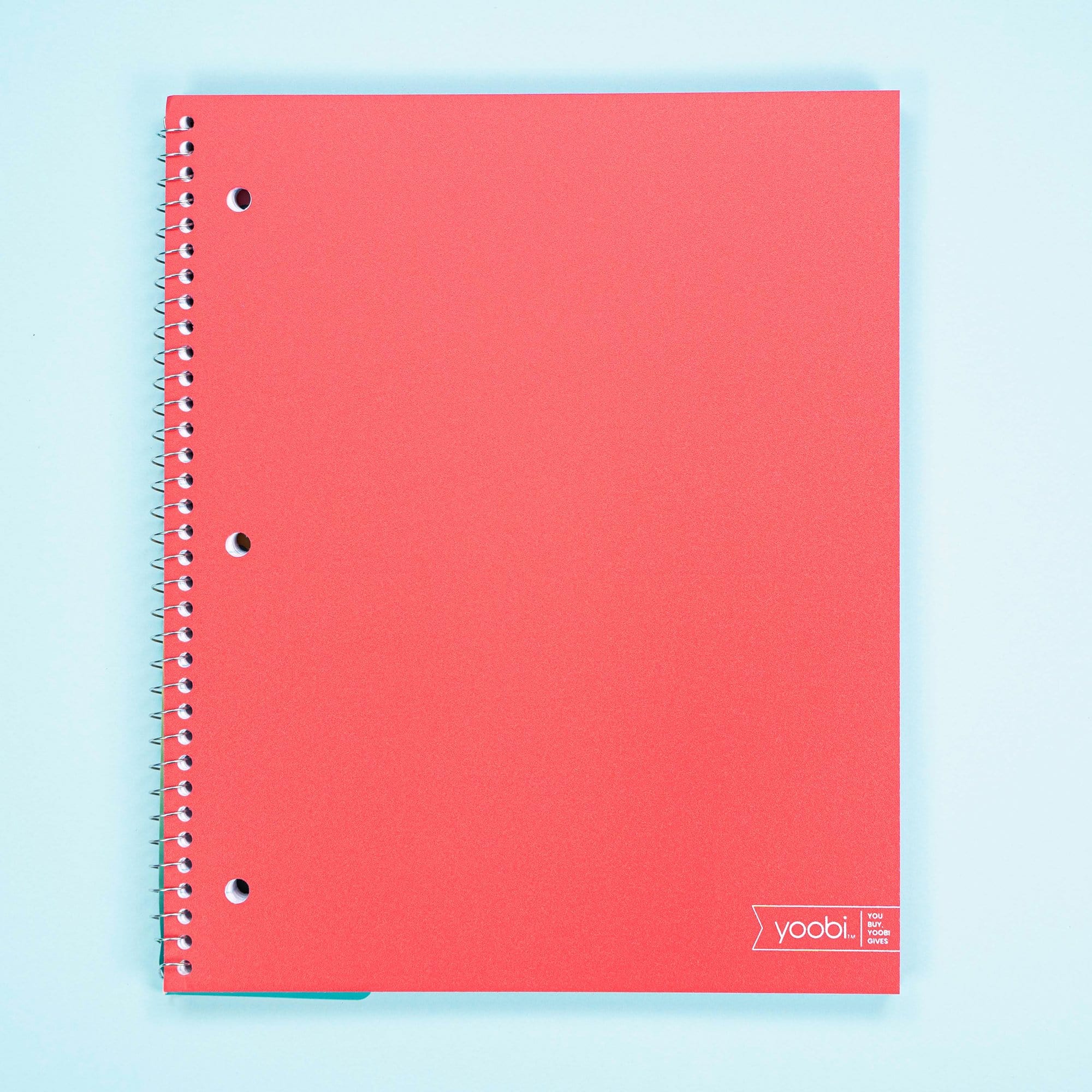 Spiral Notebook - Coral