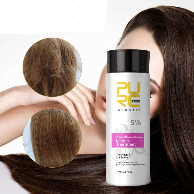 Champú restaurador del cabello rizado