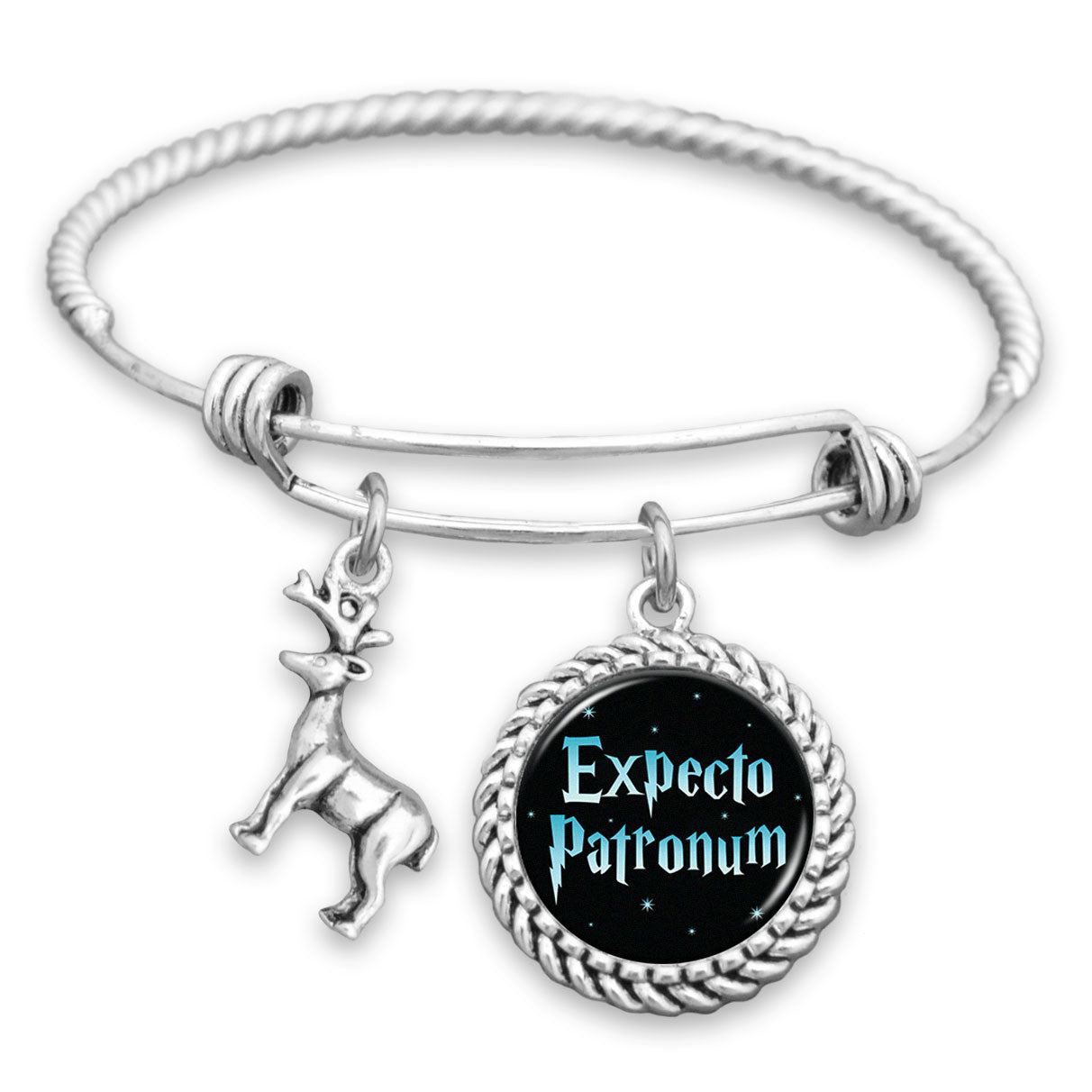 Expecto Patronum Stag Charm Bracelet