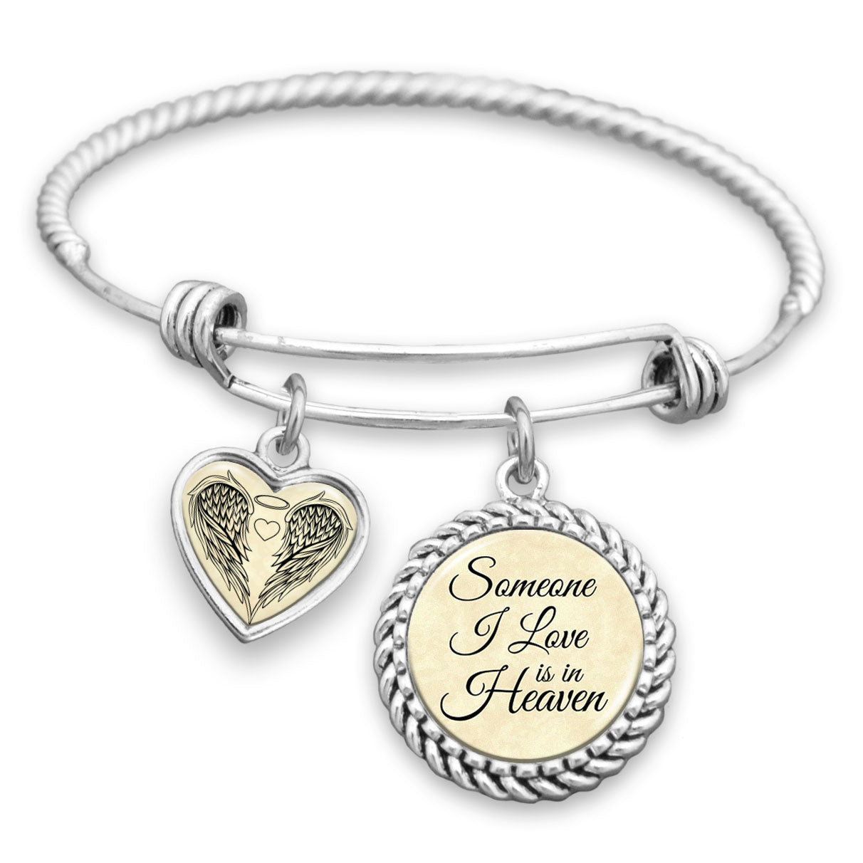 someone i love is in heaven bracelet