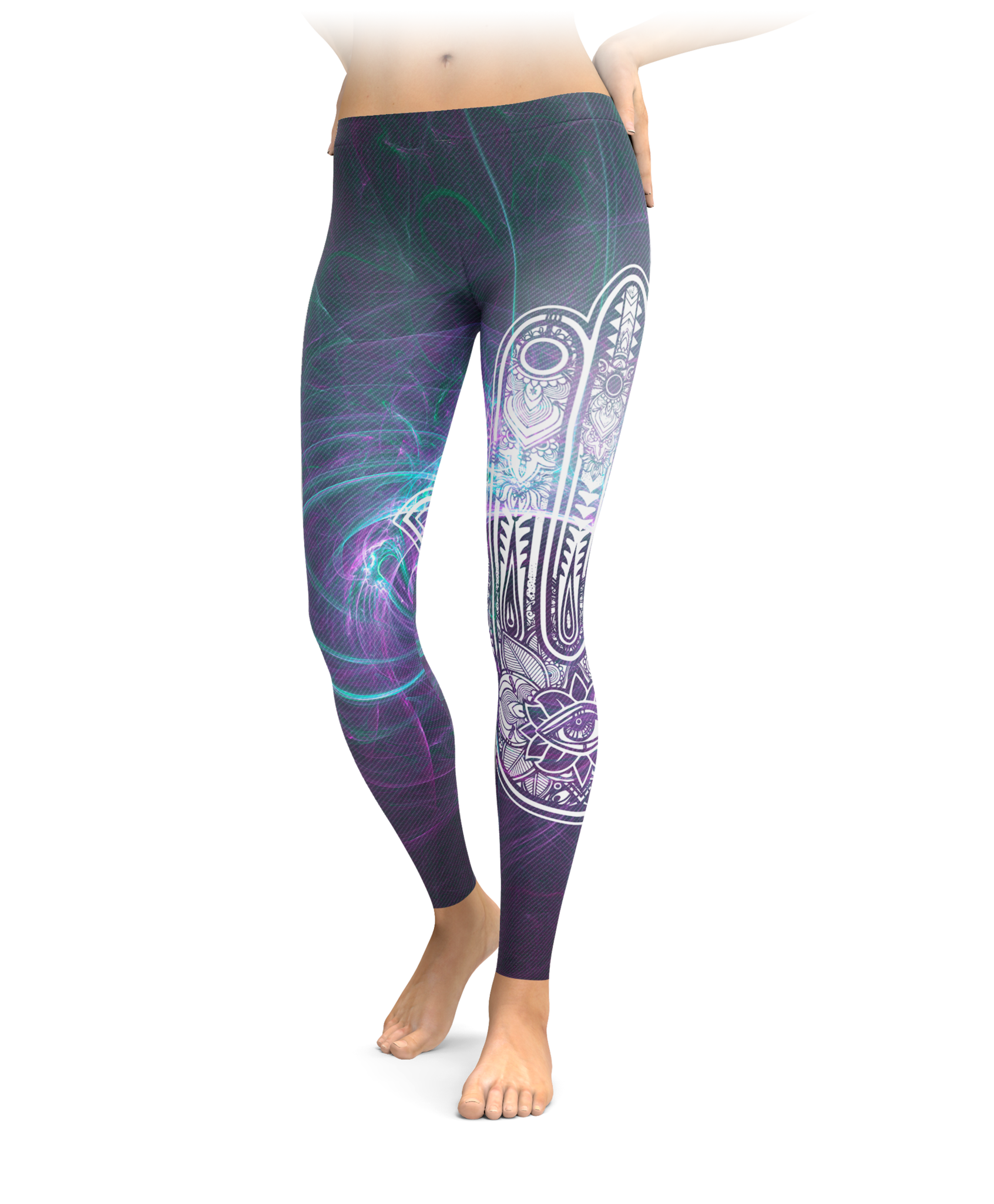 Hamsa Hand Leggings