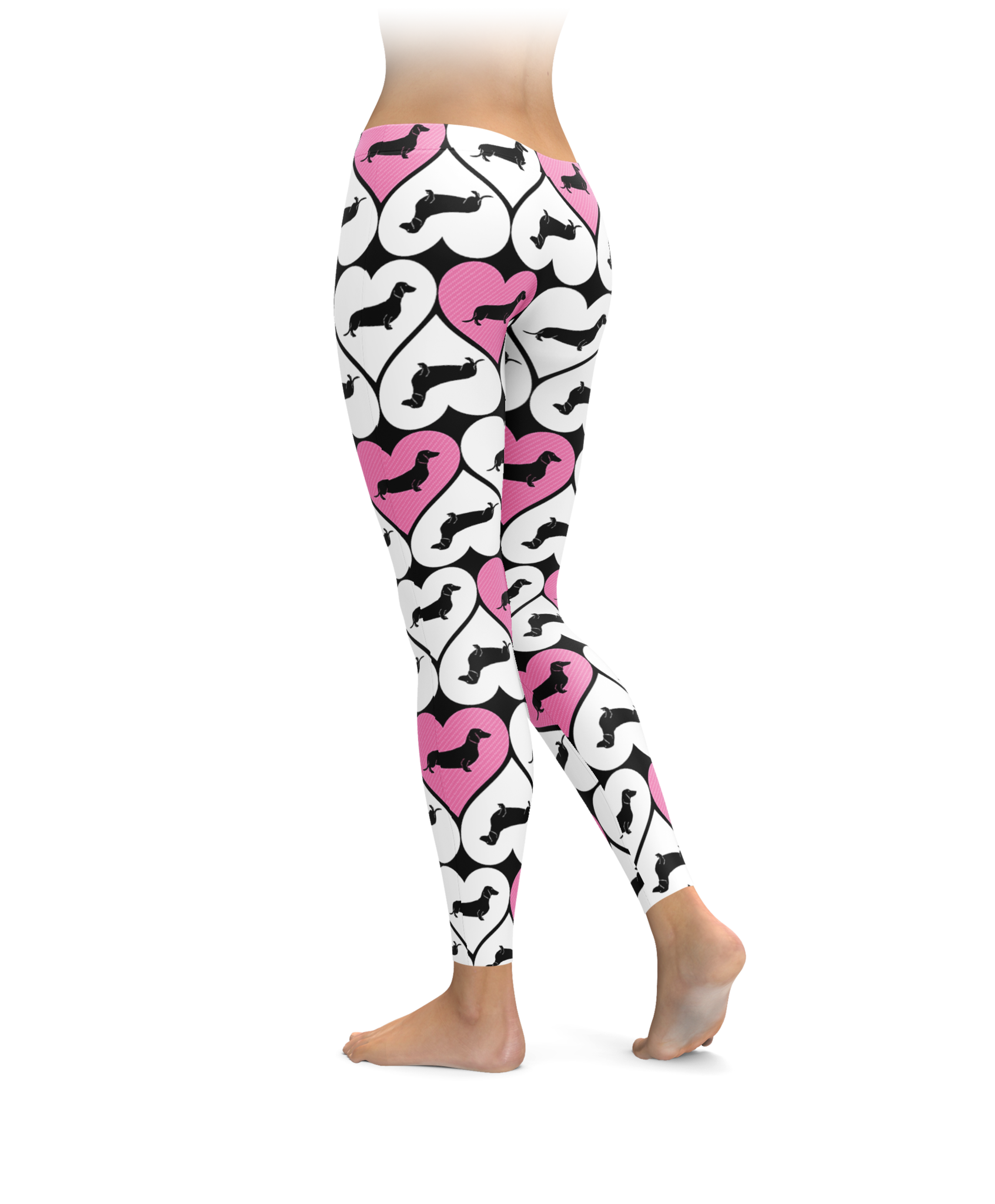 Dachshund Heart Leggings