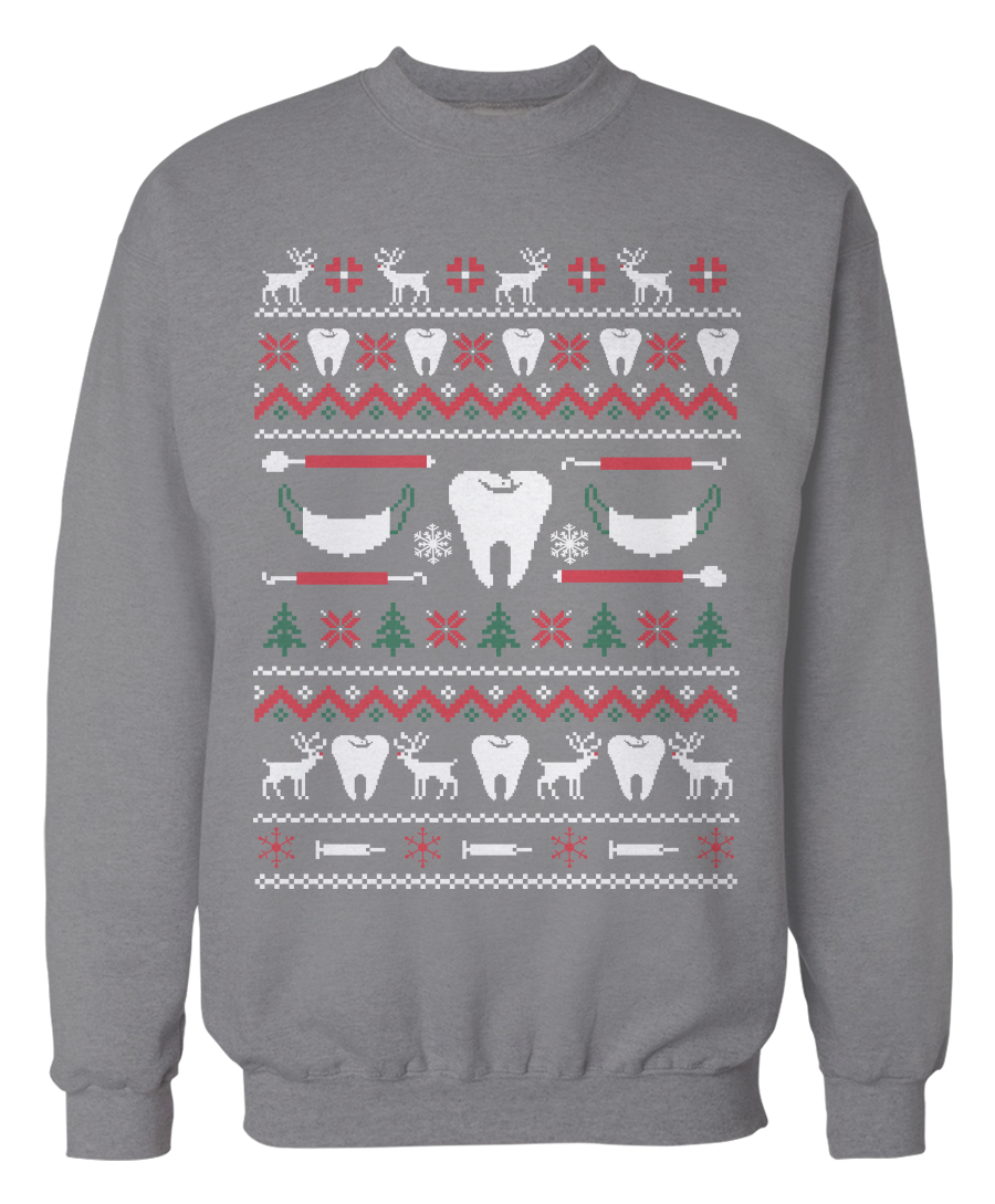 ugly dental christmas sweater