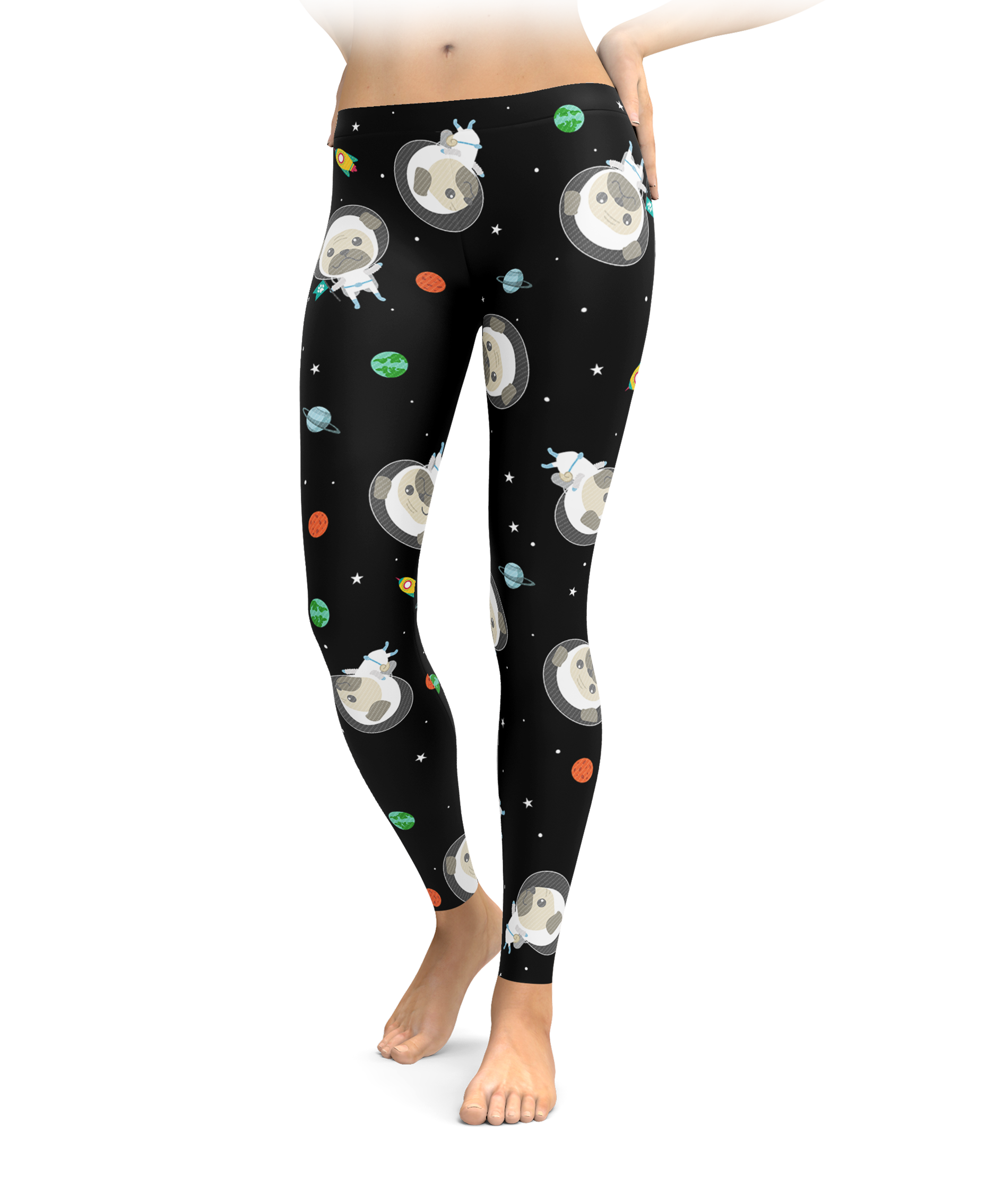 pug tights astronaut pug pug tights astronaut pug