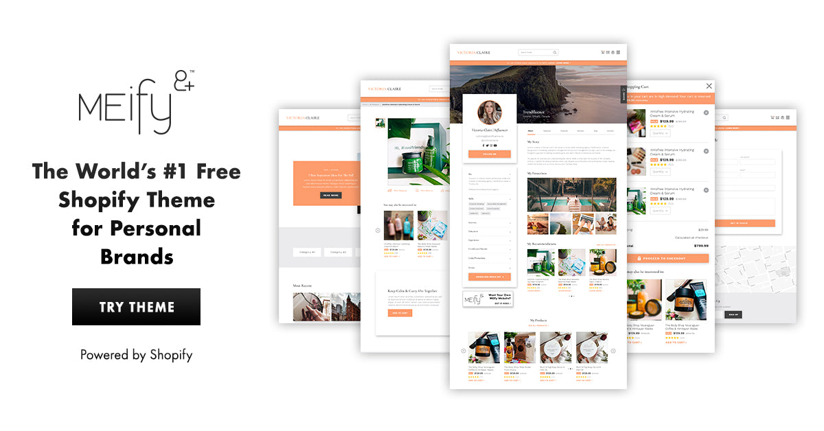 Sample MEify Theme for Shopify