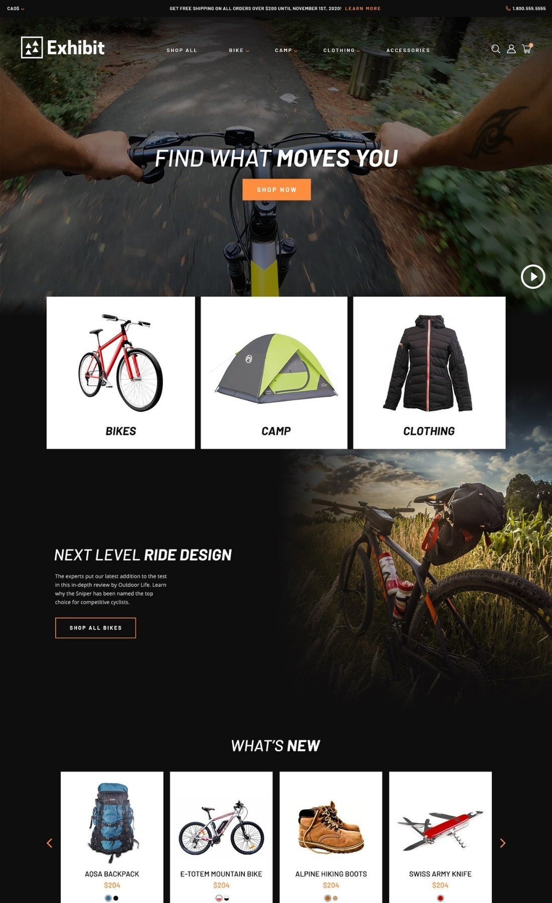 Responsive Sports and Fitness Shopify Theme