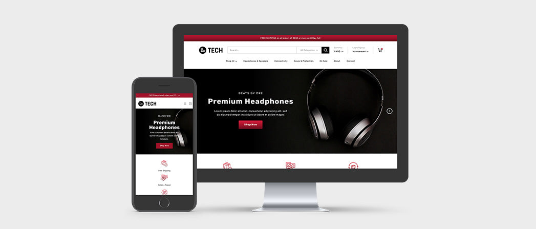 Premium Shopify Theme for Electronics Industry