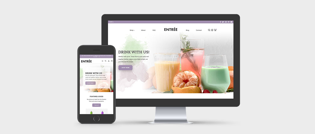 Premium Shopify Theme for Food & Drink Industry
