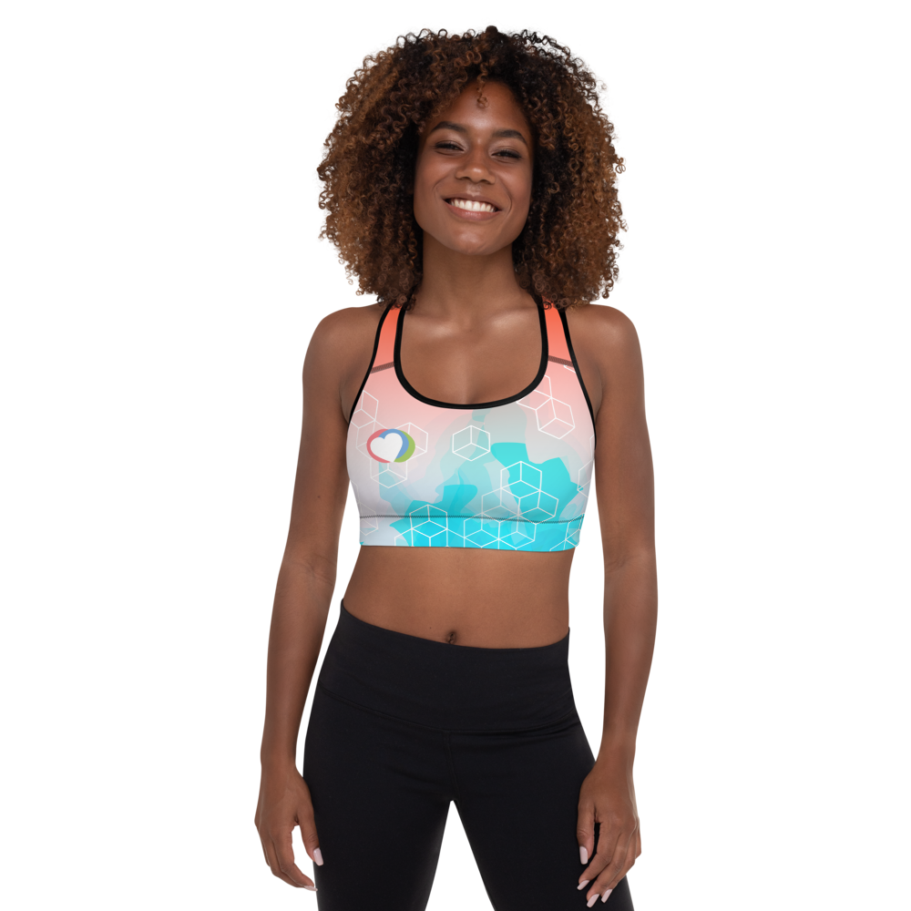 Summer Flame Sports Bra