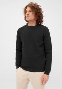 Givn Berlin Sweater CANTON aus Bio-Baumwolle Sweater Black (Rib)