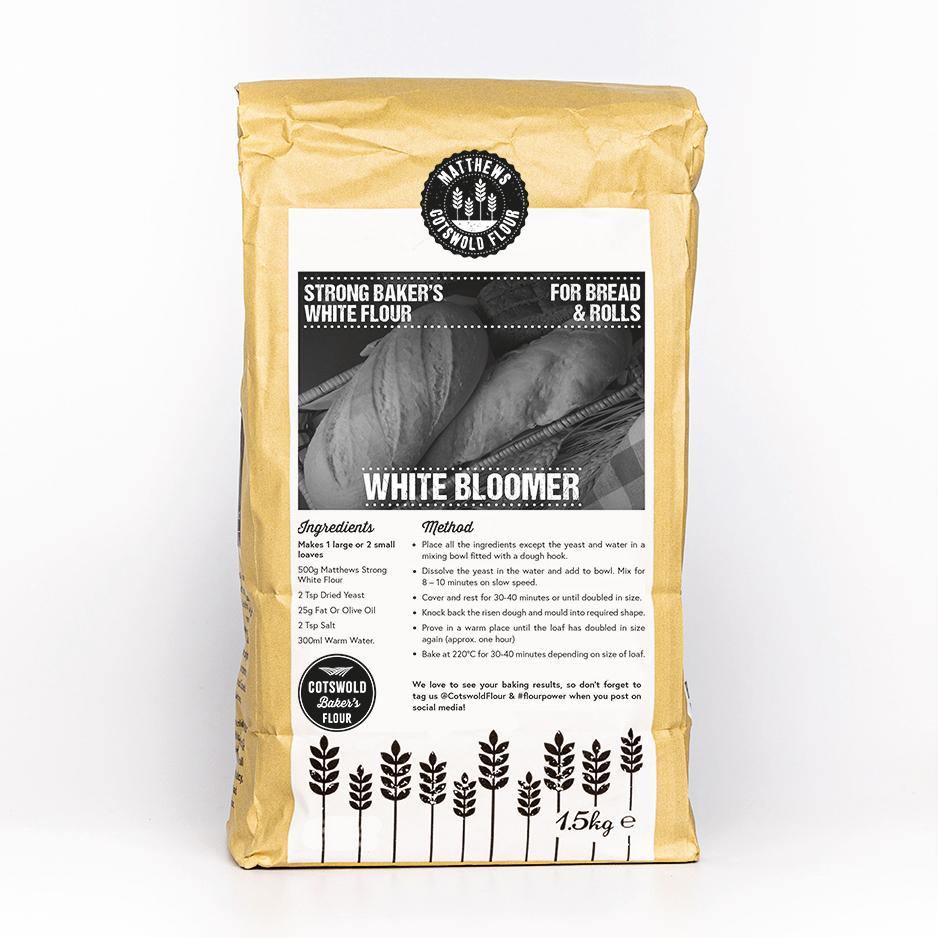 Matthew Cotswold Strong White Bread Flour 2kg Ratton Pantry Eastbourne Sussex