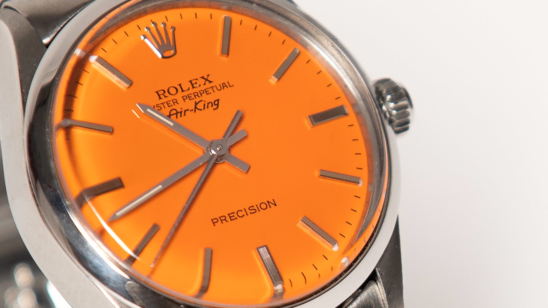 orange rolex watch