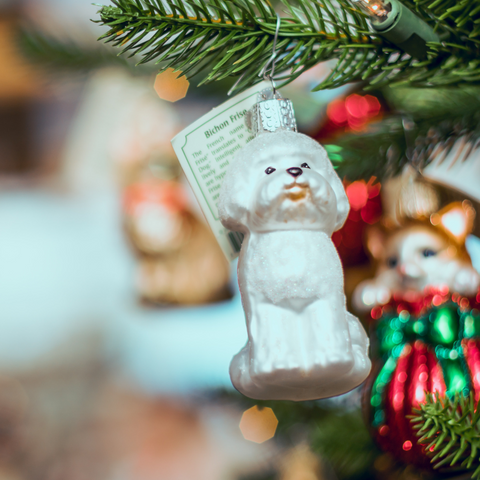 Create Christmas tree ornaments in honor of your pet