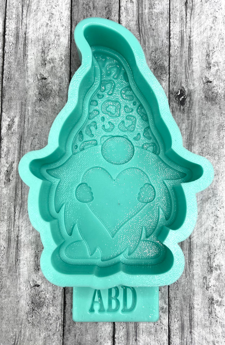 Valentine's Day Gnome - Silicone Freshie Mold