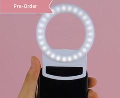 clip on cell phone ring light