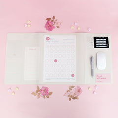 the ultimate work pad white desk mat