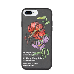 Biodegradable Iphone Case Enchanting Lily