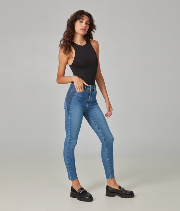 Anna-JBLK Mid-Rise Leggings – Lola Jeans - USA