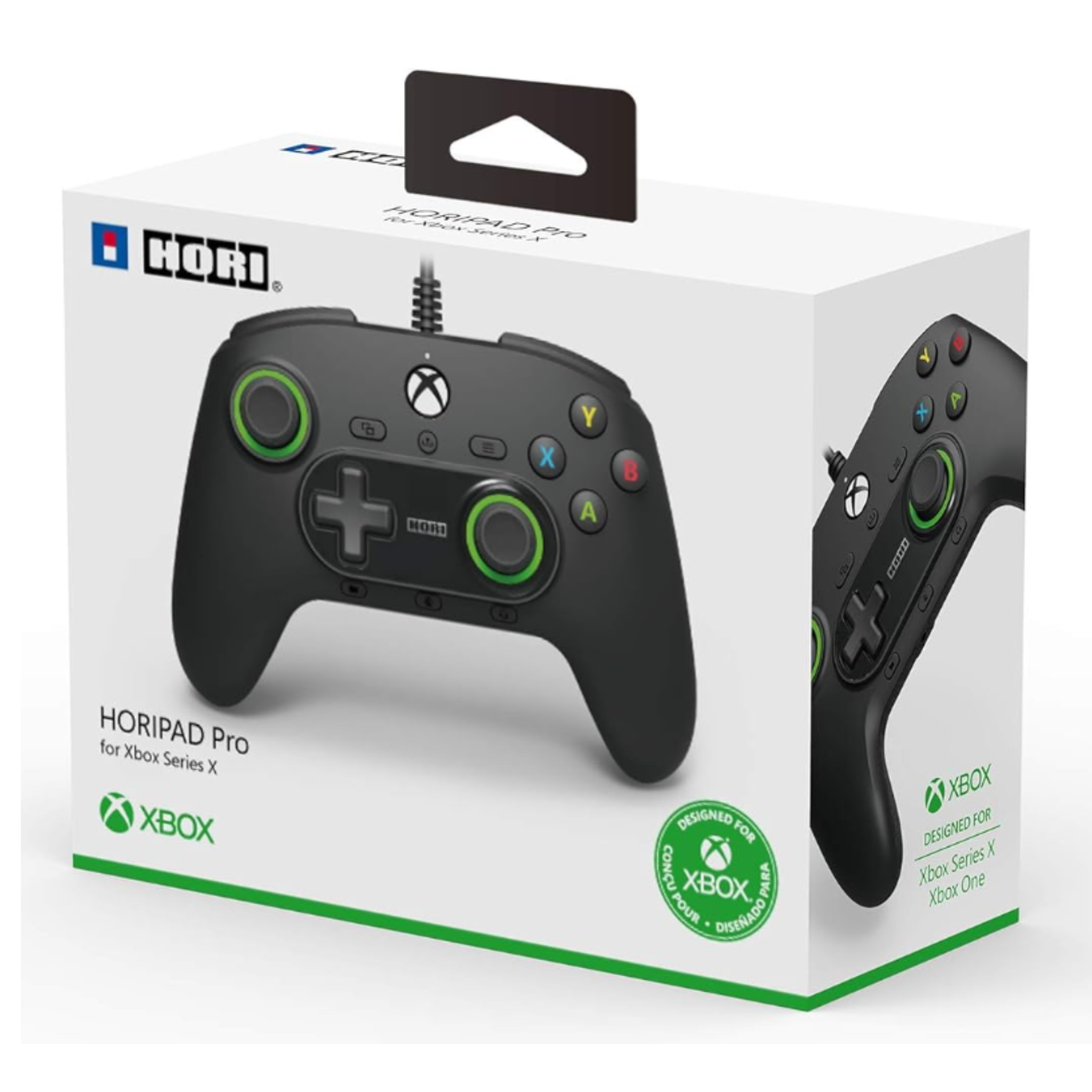 Image of Hori Horipad Pro wired Controller pad for Xbox series X/S, Xbox One and PC