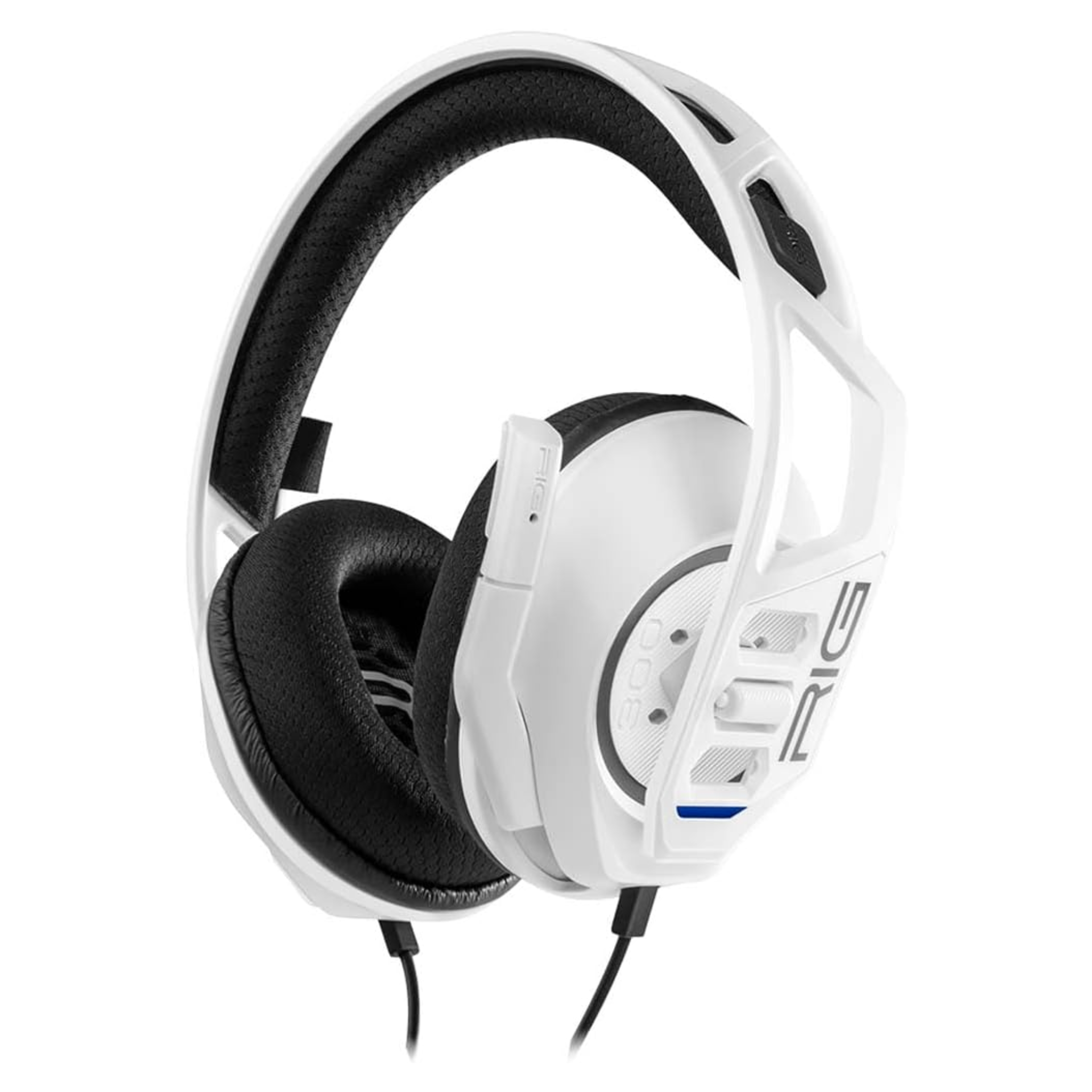 Image of Nacon RIG 300PRO HS Series headset for Playstation 4 and Playstation 5 - White