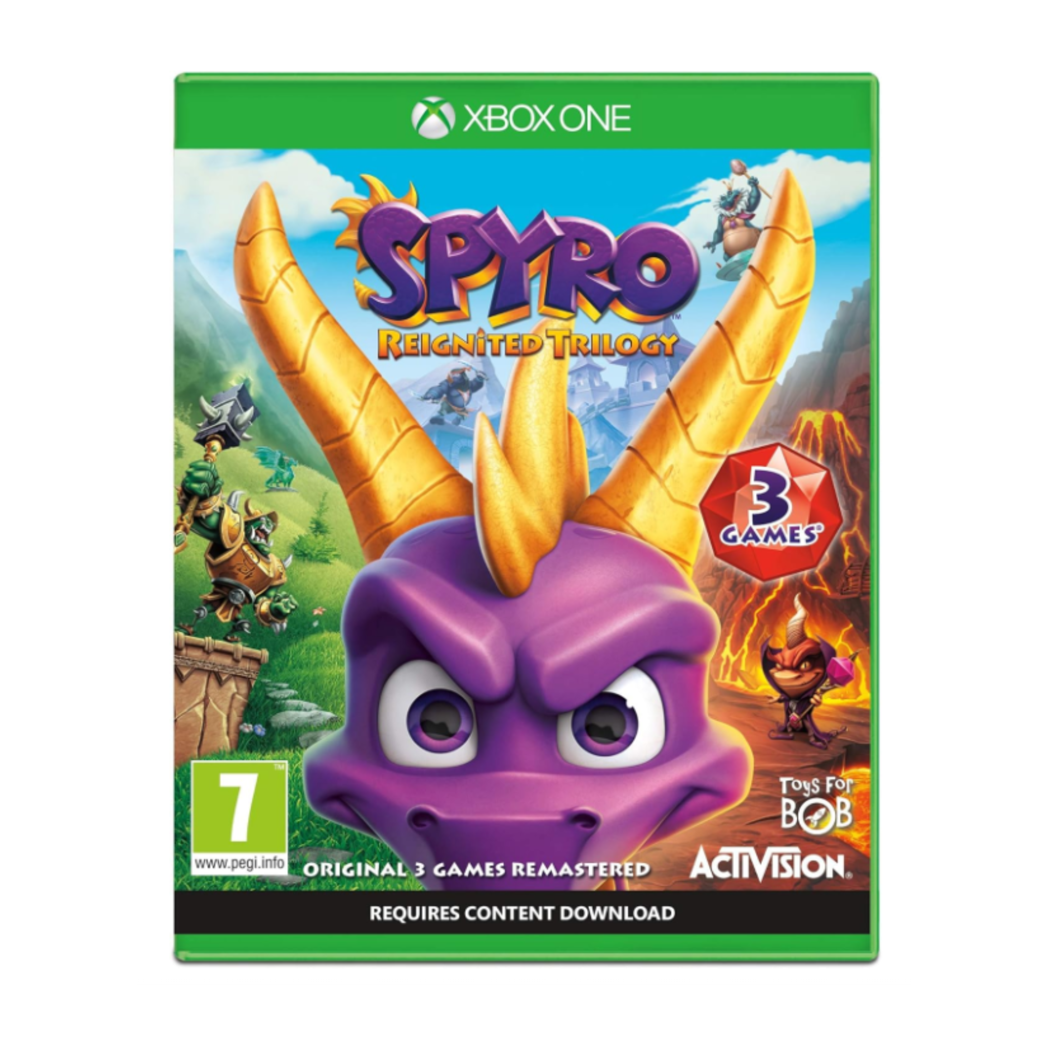 Photos - Game Activision WZRDTECH Spyro Trilogy Reignited Video  for Xbox one 