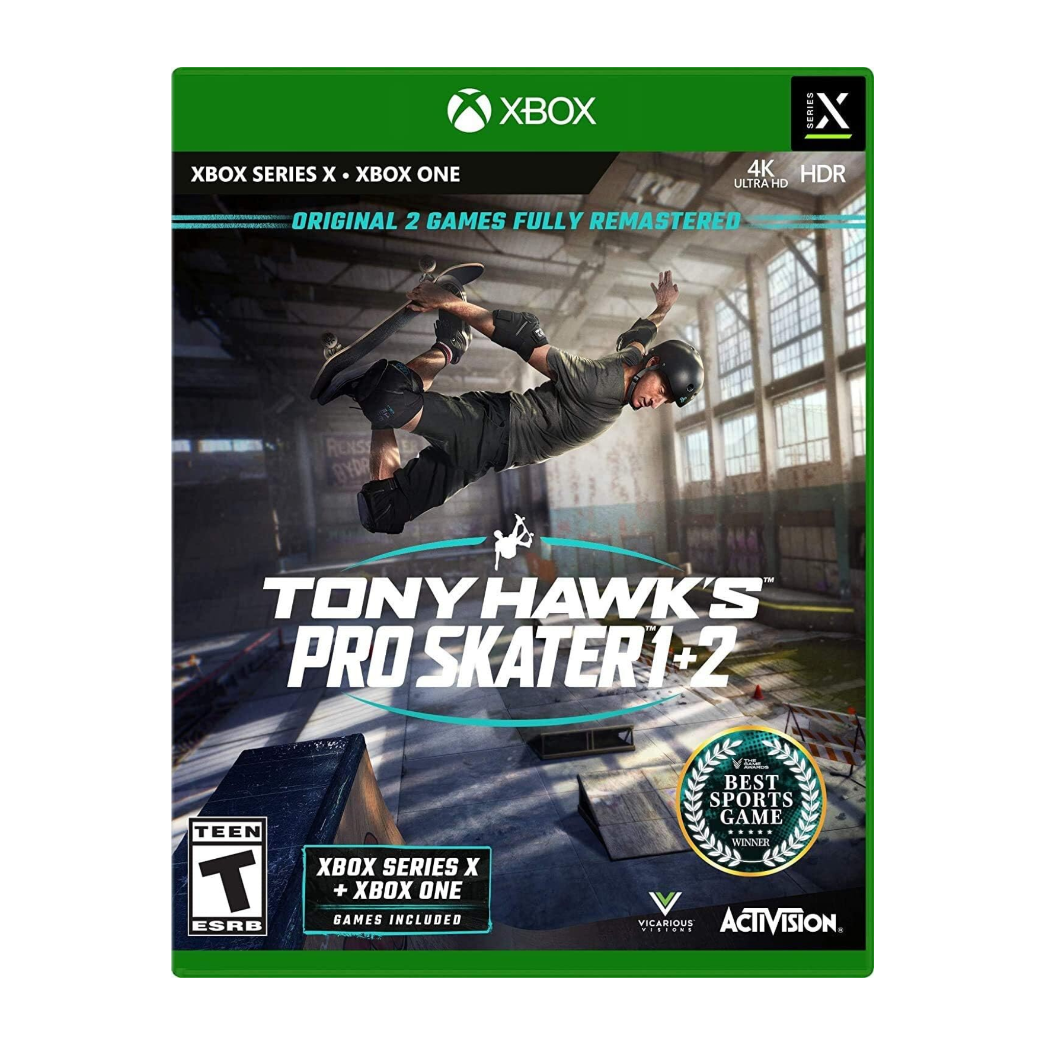 Image of Tony Hawk's Pro Skater 1+2 Xbox Series X Game