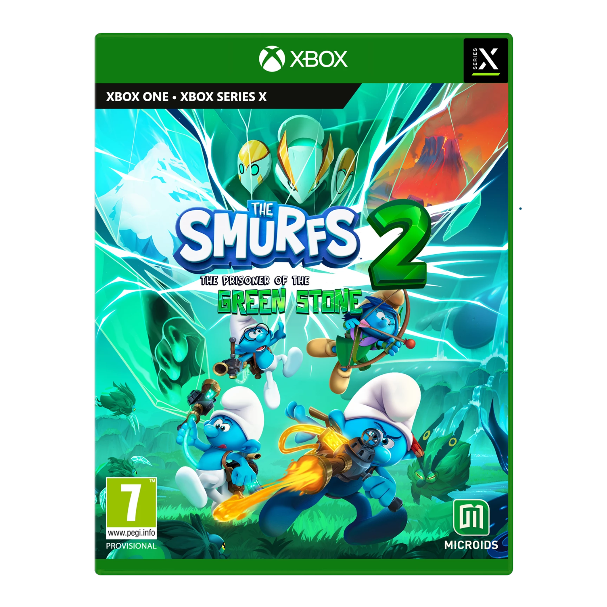 Image of The Smurfs 2: Prisoner of the Green Stone video game for Xbox series X/ Xbox one