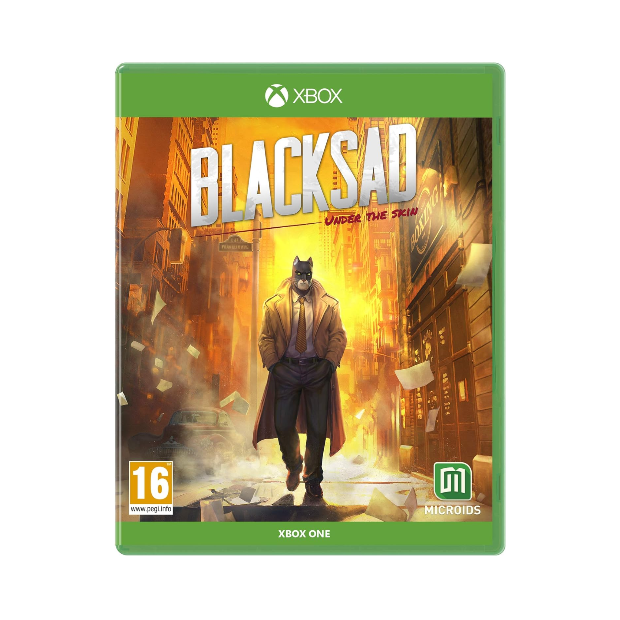 Image of Blacksad under the skin video game for xbox one