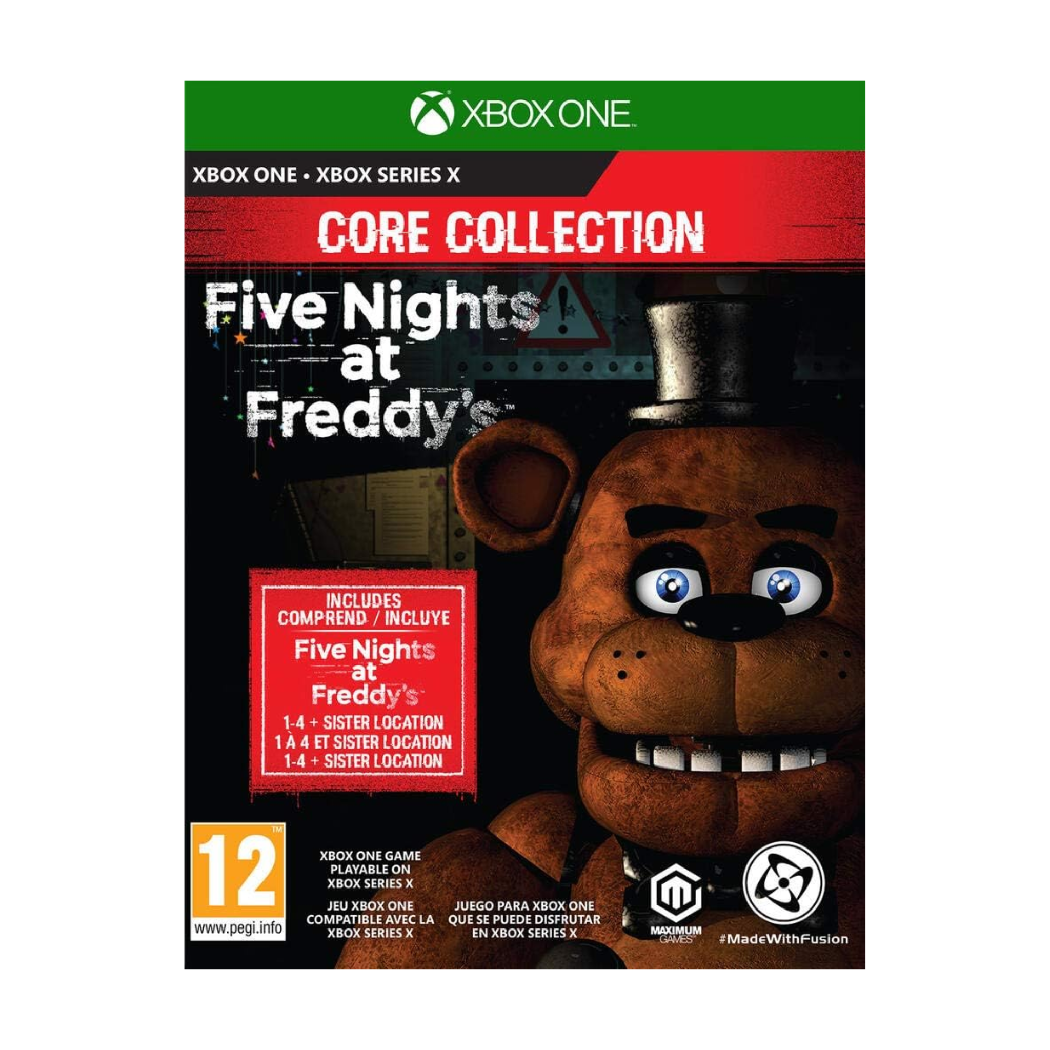 Image of Five Nights at freddy's Core collection video Game for Xbox Series X/Xbox One