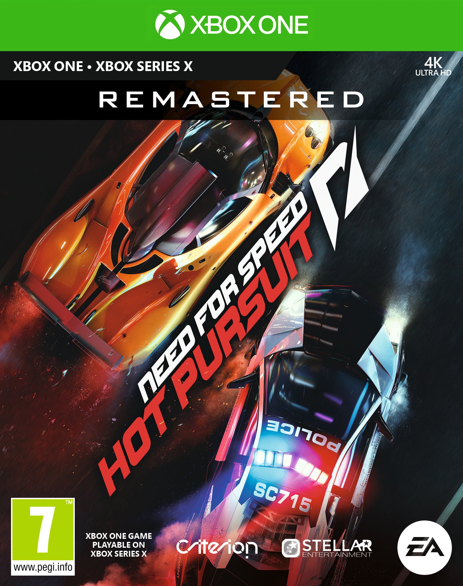 Image of Need for Speed: Hot Pursuit Remastered video Game for Xbox Series X /Xbox One