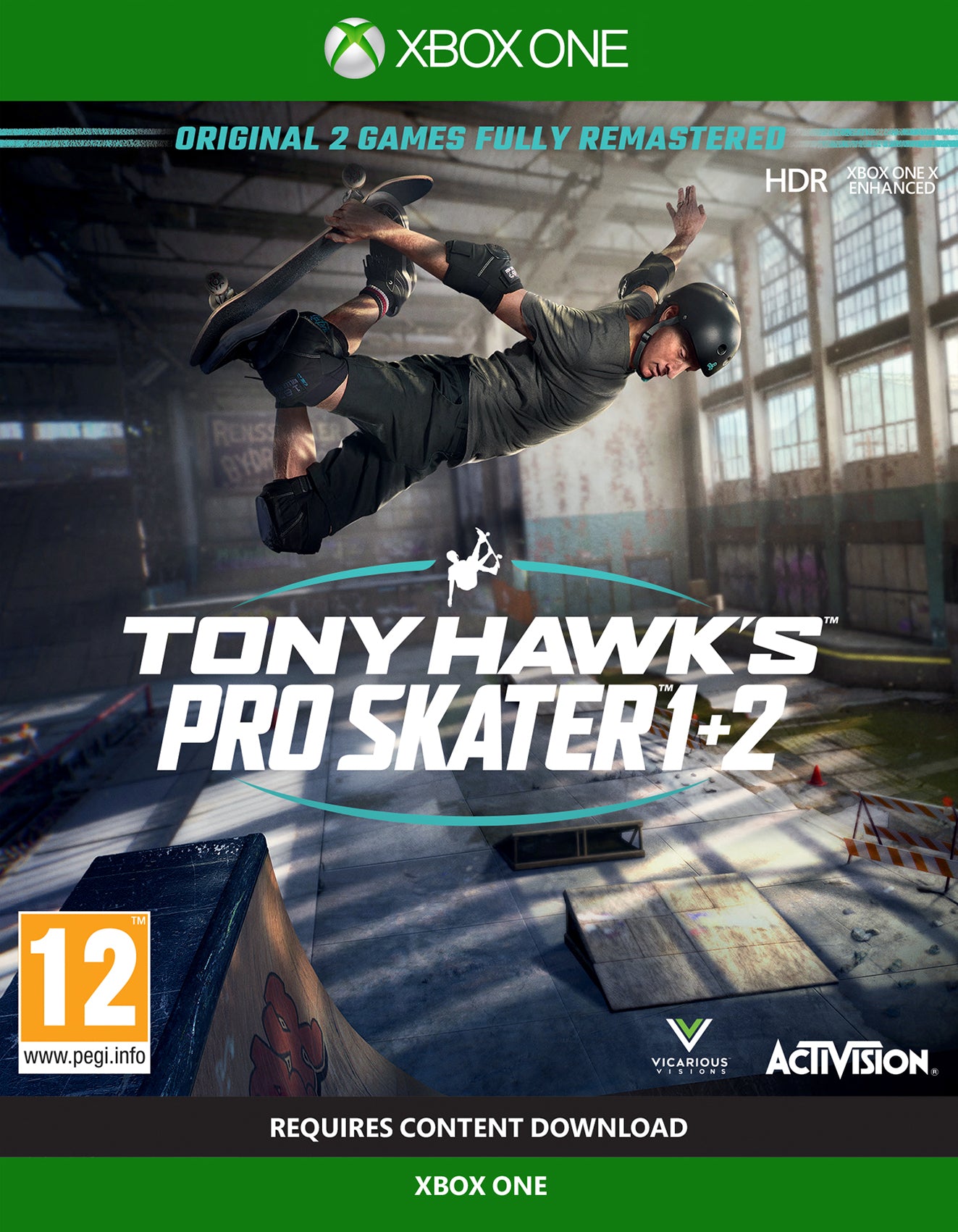 Image of Tony Hawk's Pro Skater 1+2 Xbox One Game