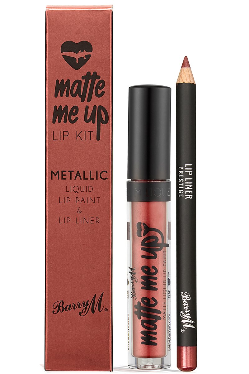 Barry M Matte Me Up Lip Kit - Prestige