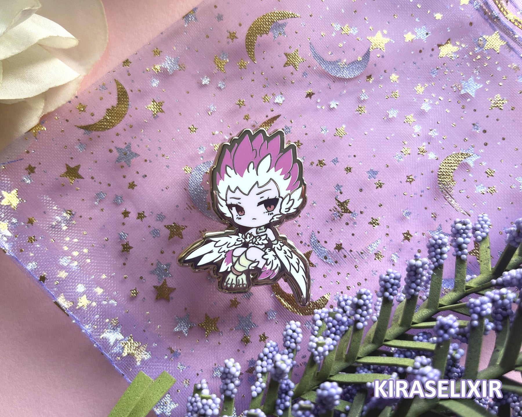 Harpy Enamel Pin | KirasElixir | Reviews on Judge.me