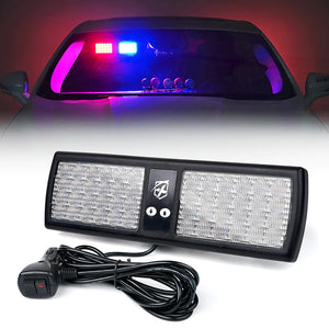 Windshield Visor 48 LED Strobe Lights | Decoy Series - passion 4x4 store