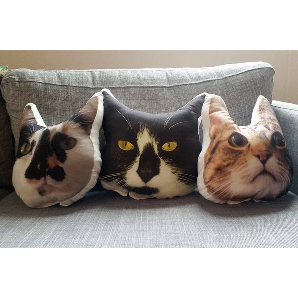 Custom Pet Face Pillow, create your own pillow, Lovely cat pillow