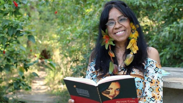 Eliane Potiguara, convidada Marcelino Freire curso Navega Escrita Literária