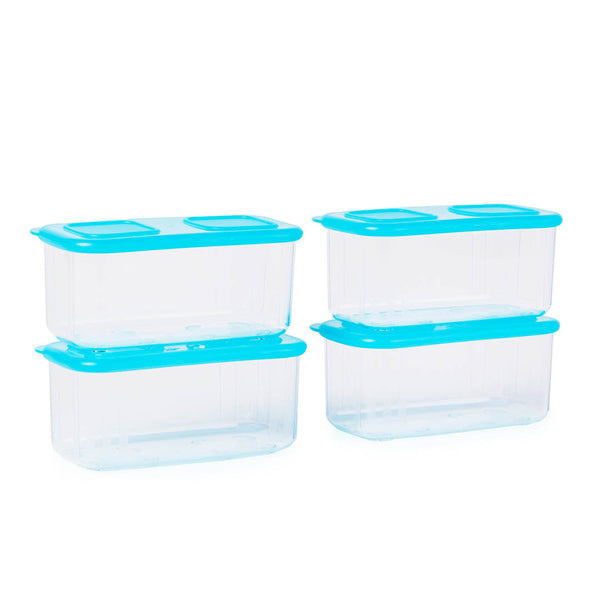 Tupperware Clear Mates Clearmates Mini Snack Container 2pc Set NEW