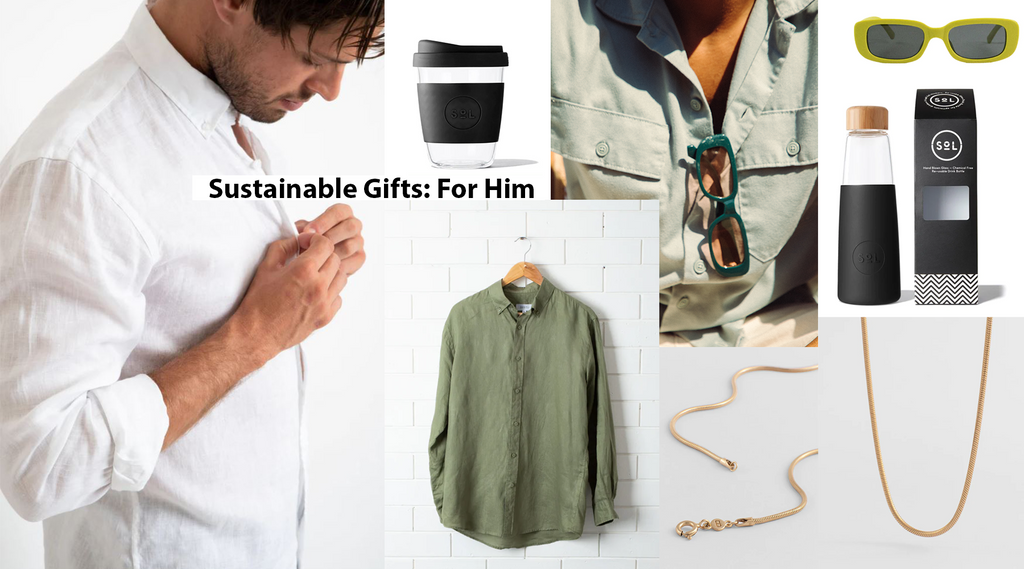 sustainable gift ideas for him ethical Australian clothing sustainable brands eco friendly products