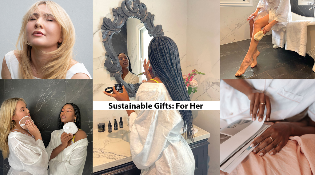 Sustainable brands: Sustainable jewelery, Eco friendly products Clean beauty, clean skincare christmas gift inspiration