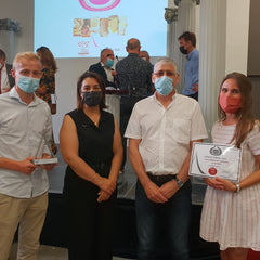 Hérault Gourmand 2021 - Remise médaille d'argent Le petit zeste 