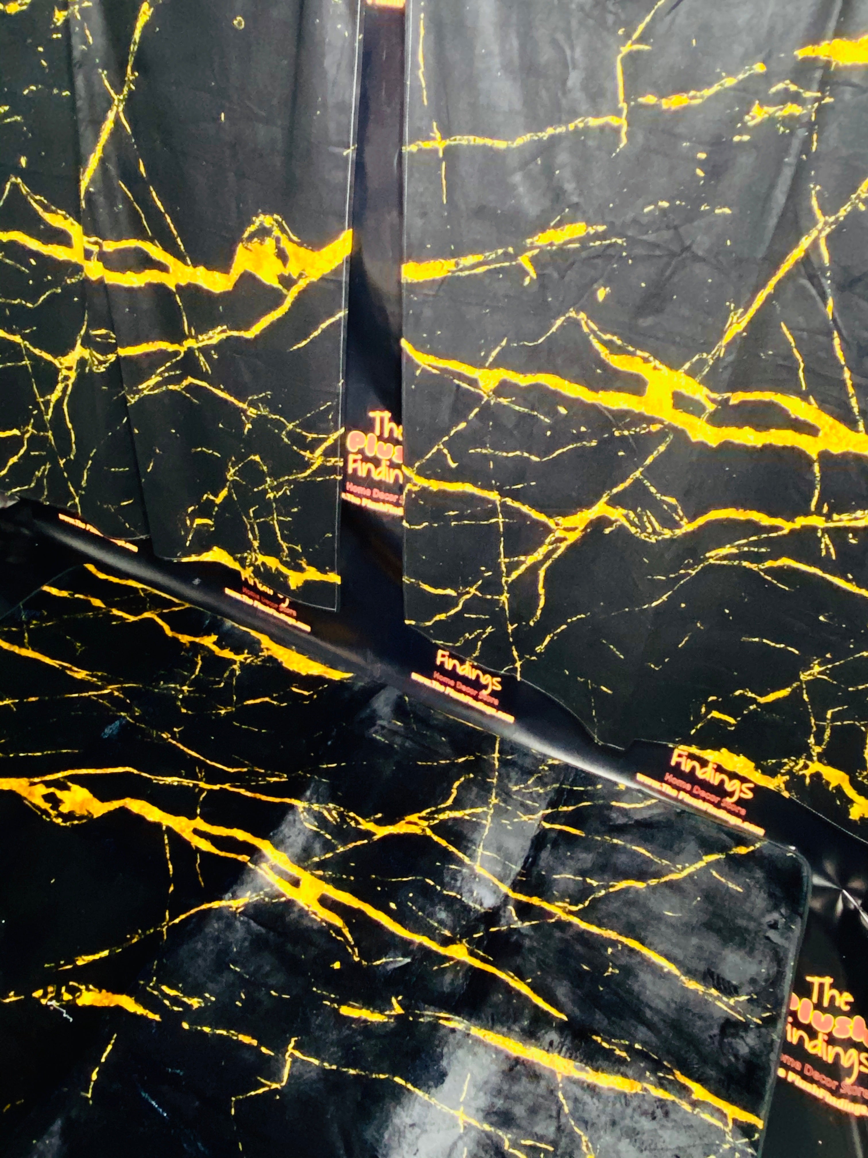 Black and Bold Marble Set