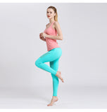 Women's Tummy Control Workout Mesh Yoga Leggings